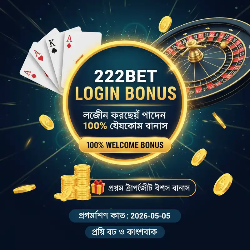 222bet Bonus